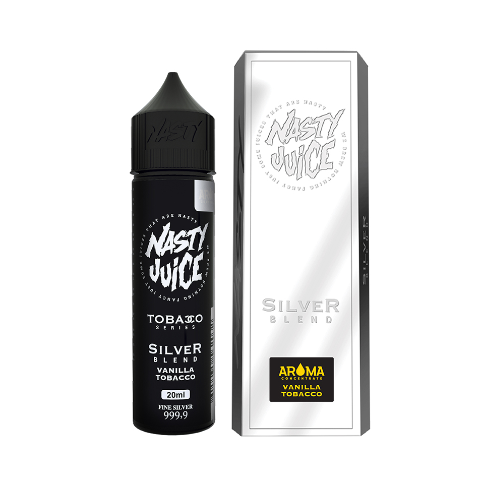 Nasty Juice Tobacco Series Silver Blend Flavorshots